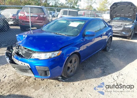 2011 Kia Forte Koup Ex из США, поврежденный, VIN KNAFU6A22B5458689